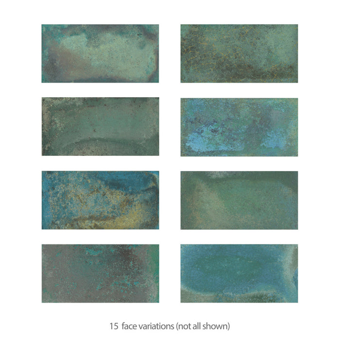 Atelier Porcelain Volcan Green Tile Mixed 4