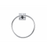 Paradise Bathworks Avalon Zinc Towel Ring Polished Chrome 4