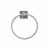 Paradise Bathworks Avalon Zinc Towel Ring Satin Nickel 2