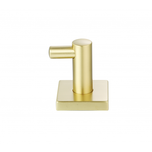 Paradise Bathworks Avalon Zinc Robe Hook Satin Brass 3