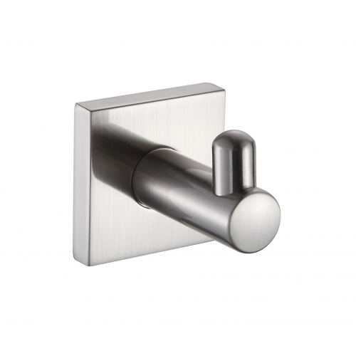 Paradise Bathworks Avalon Zinc Robe Hook Satin Nickel 1