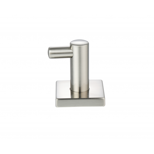 Paradise Bathworks Avalon Zinc Robe Hook Satin Nickel 2