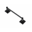 Paradise Bathworks Avalon Zinc Single Towel Bar Matte Black 5
