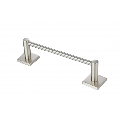 Paradise Bathworks Avalon Zinc Single Towel Bar Satin Nickel 9