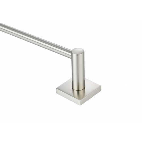 Paradise Bathworks Avalon Zinc Single Towel Bar Satin Nickel 5