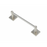 Paradise Bathworks Avalon Zinc Single Towel Bar Satin Nickel 10
