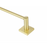 Paradise Bathworks Avalon Zinc Single Towel Bar Satin Brass 7