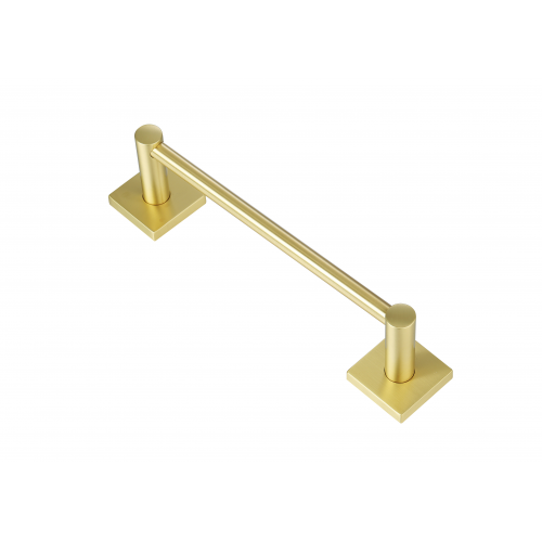 Paradise Bathworks Avalon Zinc Single Towel Bar Satin Brass 8