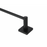 Paradise Bathworks Avalon Zinc Single Towel Bar Matte Black 12