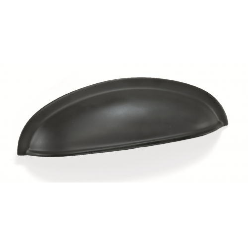 Nantucket Zinc Alloy Cup Pull Matte Black 1