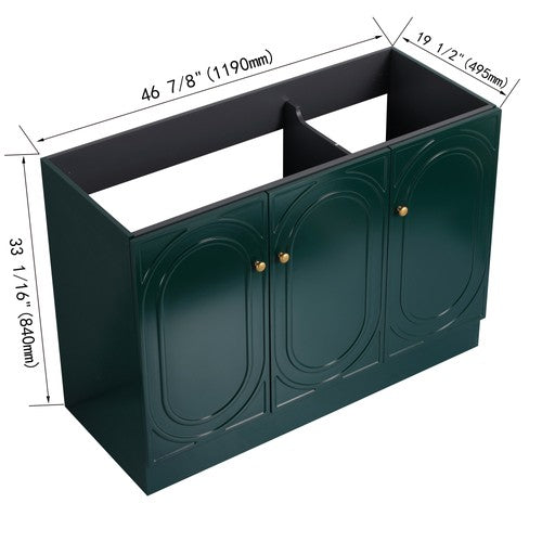 Plywood Green Bathroom Vanity Green 2