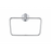 Paradise Bathworks Arcadia Zinc Towel Ring Polished Chrome 1