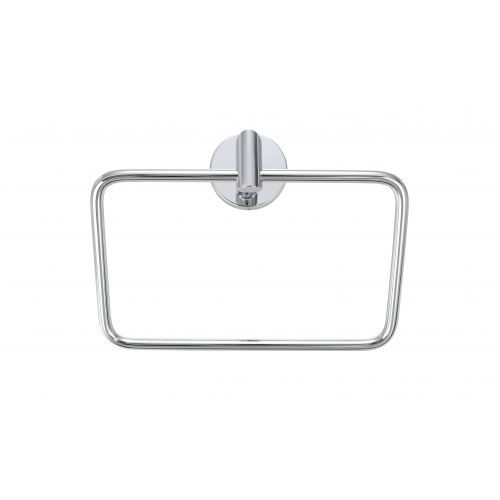 Paradise Bathworks Arcadia Zinc Towel Ring Polished Chrome 1
