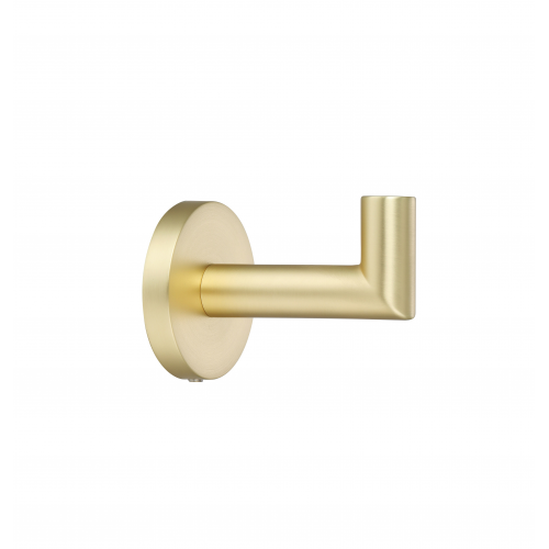 Paradise Bathworks Arcadia Zinc Robe Hook Satin Brass 3
