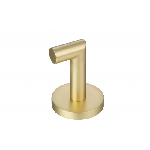 Paradise Bathworks Arcadia Zinc Robe Hook Satin Brass 2
