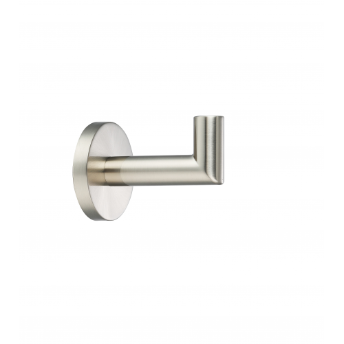 Paradise Bathworks Arcadia Zinc Robe Hook Satin Nickel 1