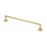 Paradise Bathworks Arcadia Zinc Single Towel Bar Satin Brass 1