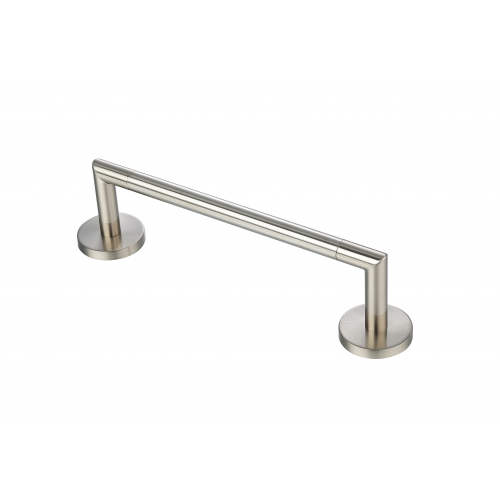 Paradise Bathworks Arcadia Zinc Single Towel Bar Satin Nickel 9