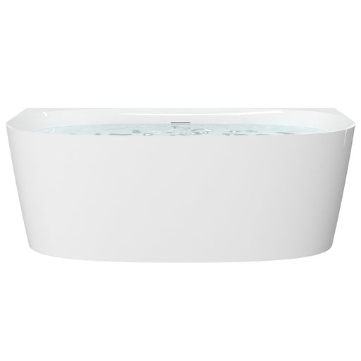 White Acrylic Bathtub