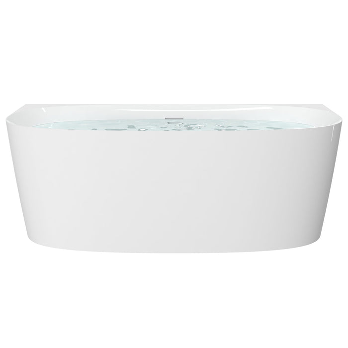 White Acrylic Bathtub