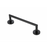 Paradise Bathworks Arcadia Zinc Single Towel Bar Matte Black 10