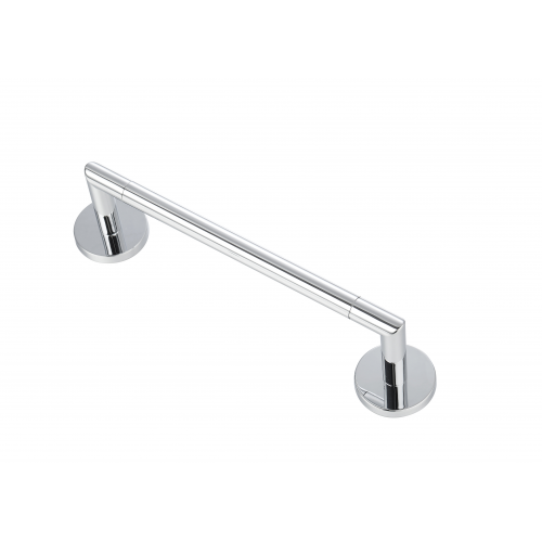 Paradise Bathworks Arcadia Zinc Single Towel Bar Polished Chrome 10