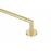 Paradise Bathworks Arcadia Zinc Single Towel Bar Satin Brass 12
