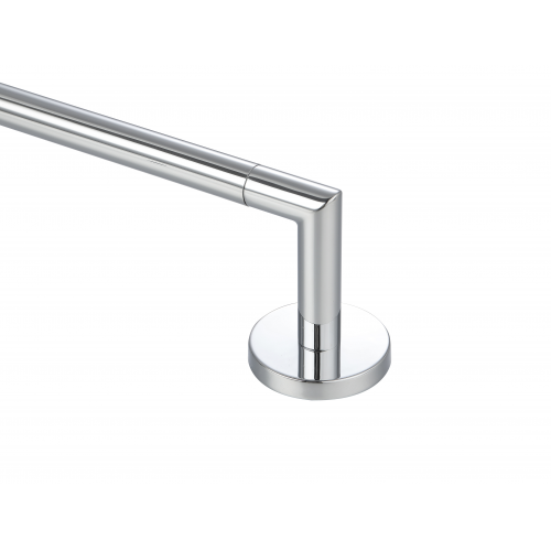 Paradise Bathworks Arcadia Zinc Single Towel Bar Polished Chrome 8