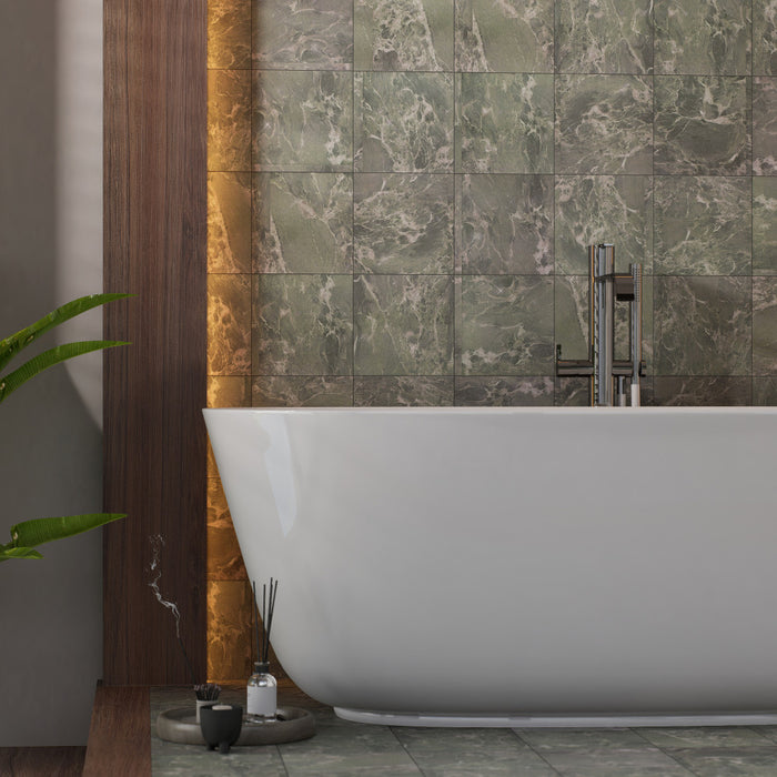 Versailles Porcelain Emerald Tile Satin 6