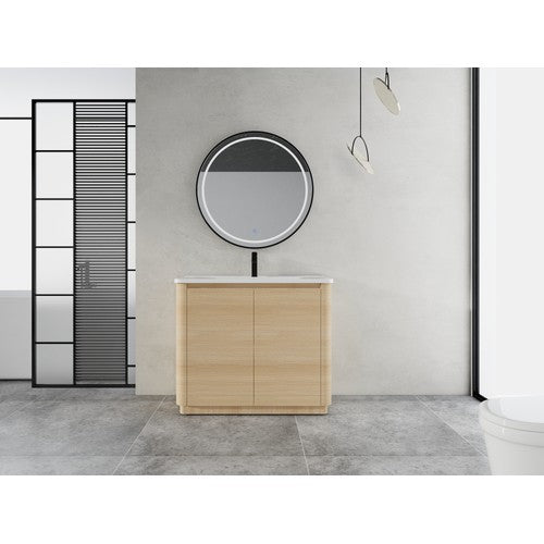 Plywood White Oak Bathroom Vanity White Oak 2