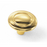 Classic Traditions Zinc Alloy Cabinet Knob Polished Brass 2