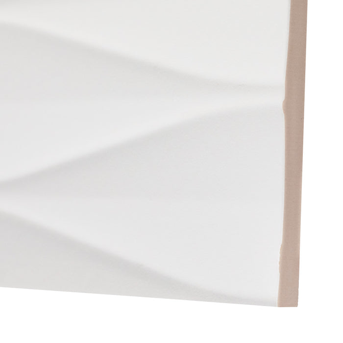 Cotton Ceramic Diamond Glossy White Tile Matte 10