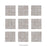 Kings Ceramic Sea White Tile Mixed 4