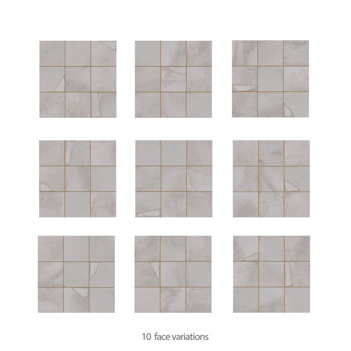 Kings Ceramic Sea White Tile Mixed 4