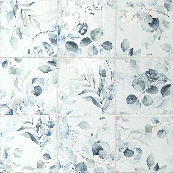 Mayolica Ceramic Woods Tile Mixed 1
