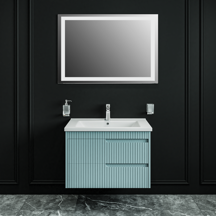 Judi Wood Light Green Bathroom Vanity Light Green 2