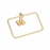 Paradise Bathworks Rapture Zinc Towel Ring Satin Brass 2