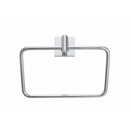Paradise Bathworks Rapture Zinc Towel Ring Polished Chrome 3