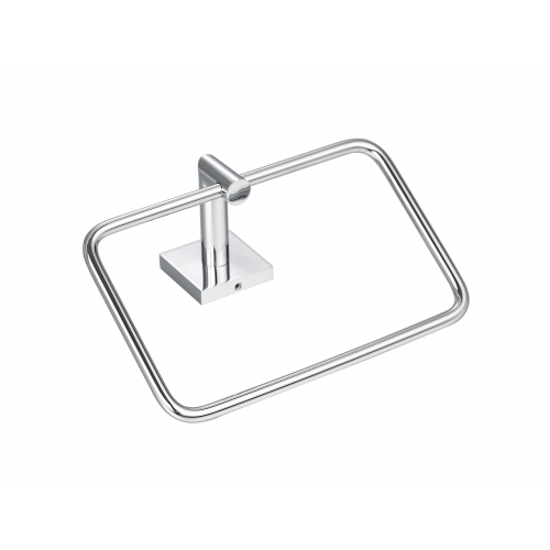 Paradise Bathworks Rapture Zinc Towel Ring Polished Chrome 2