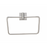 Paradise Bathworks Rapture Zinc Towel Ring Satin Nickel 1