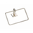 Paradise Bathworks Rapture Zinc Towel Ring Satin Nickel 2