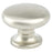 Valencia Zinc Brushed Nickel Cabinet Knob  1
