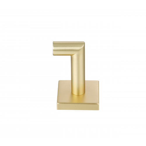 Paradise Bathworks Rapture Zinc Robe Hook Satin Brass 3