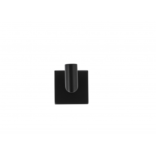 Paradise Bathworks Rapture Zinc Robe Hook Matte Black 3