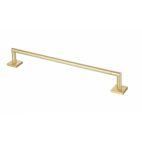 Paradise Bathworks Rapture Zinc Single Towel Bar Satin Brass 9