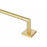 Paradise Bathworks Rapture Zinc Single Towel Bar Satin Brass 7