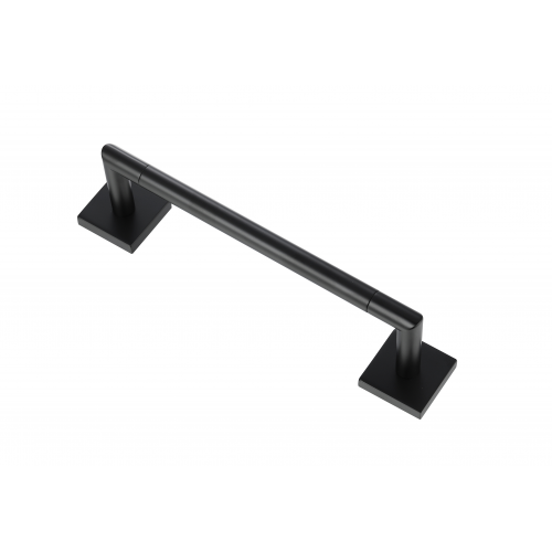 Paradise Bathworks Rapture Zinc Single Towel Bar Matte Black 3