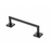 Paradise Bathworks Rapture Zinc Single Towel Bar Matte Black 11