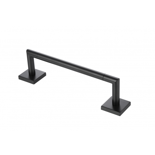 Paradise Bathworks Rapture Zinc Single Towel Bar Matte Black 11
