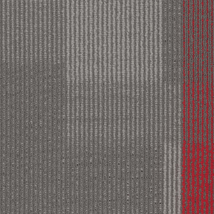 Amplify Polyester Chili Red 3138 Carpet Tile Loop 1